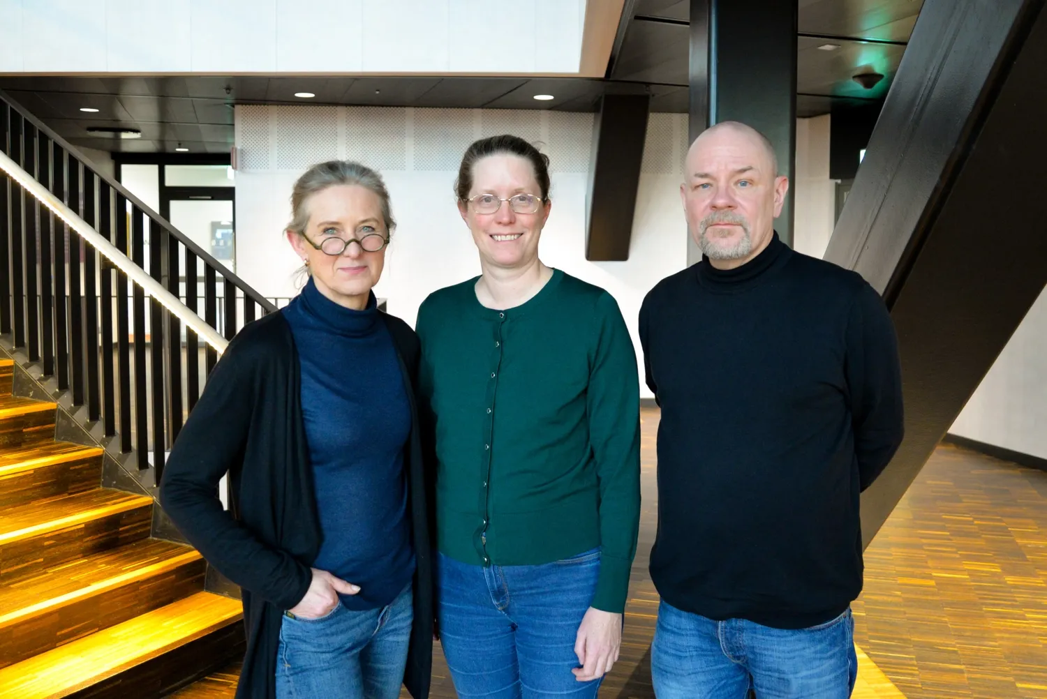 Marika Möller, Alison Godbolt och Andreas Andersson