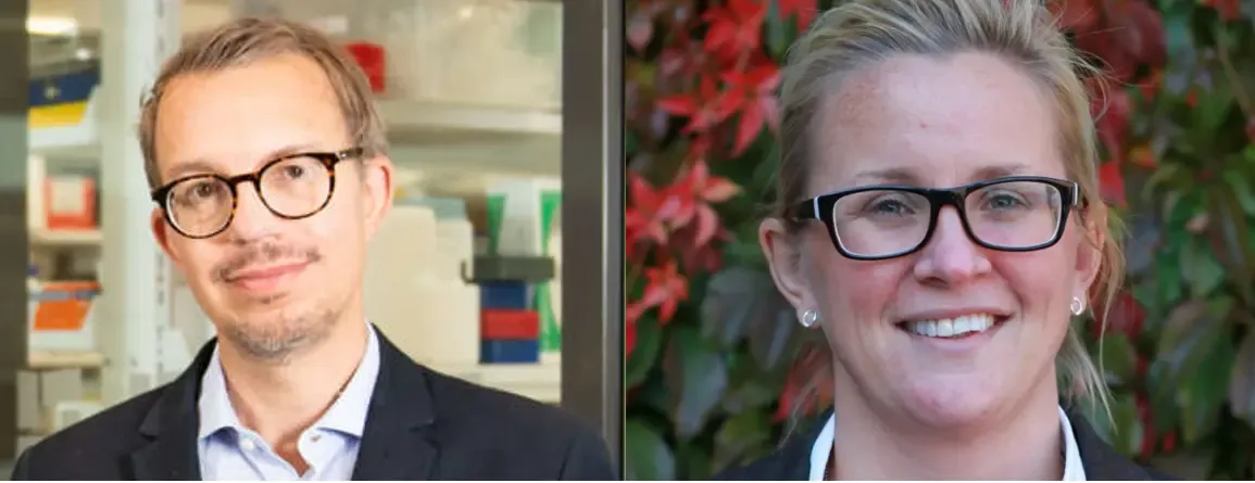 Mattias Carlström och Johanna Lanner.
