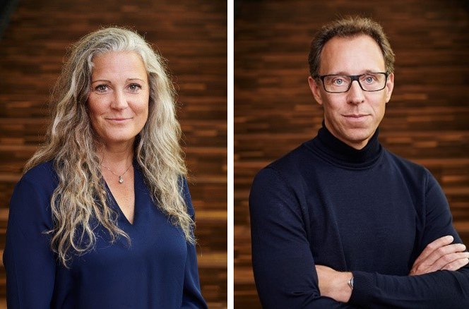 Monica Björklund och Mattias Öberg