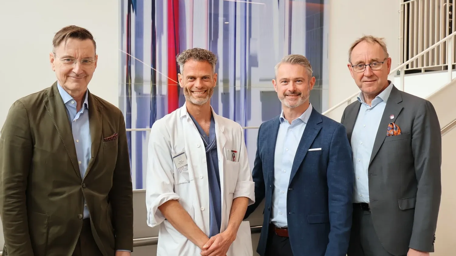 Johan Franck, Region Stockholm, Gauti Jóhannesson och Sten Kjellström, S:t Eriks Ögonsjukhus samt Carl-Johan Sundberg, Karolinska Institutet