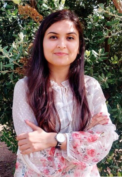 Porträtt av Osheen Sharma