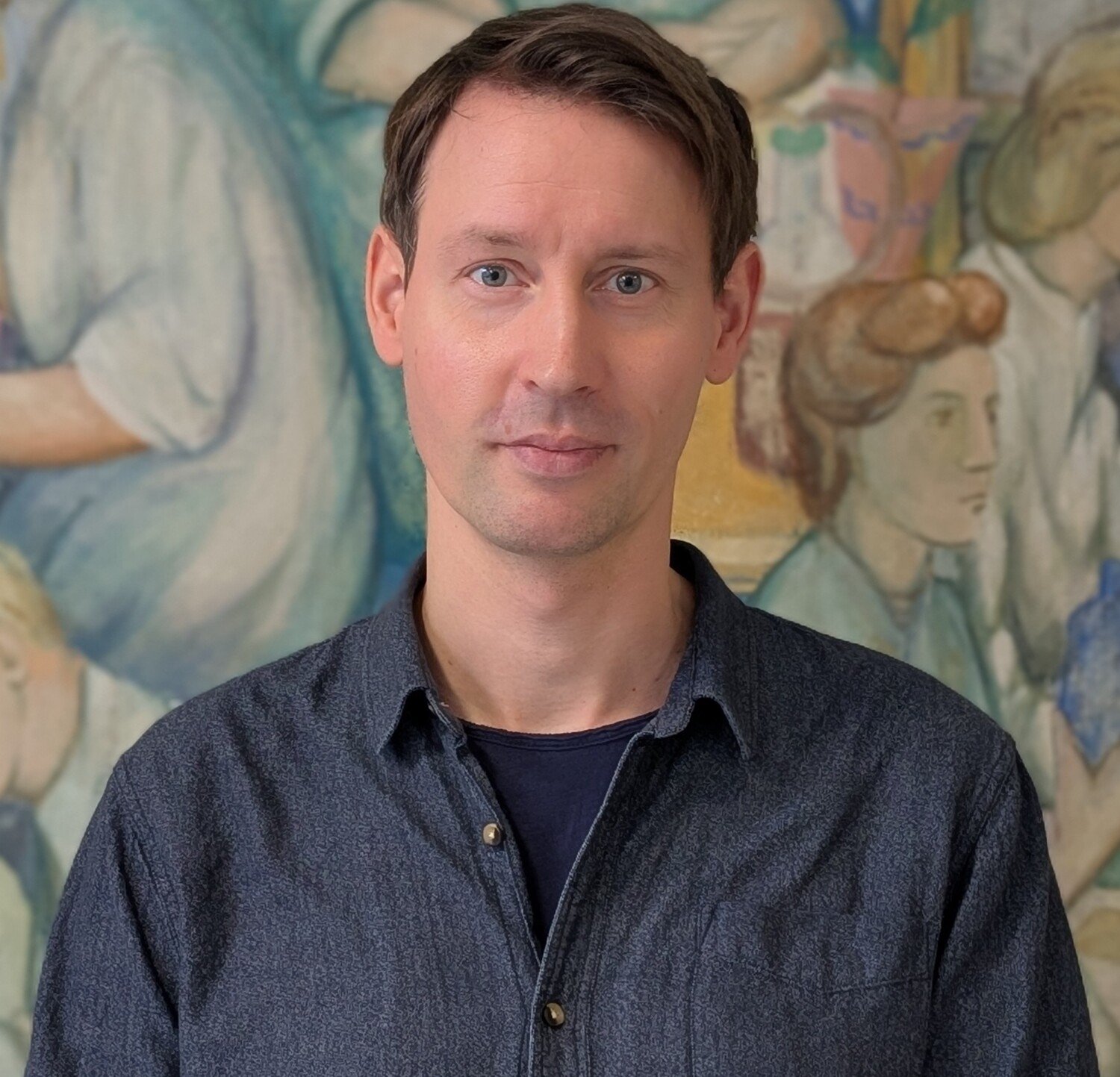 Porträtt av forskaren Philip Tröster.