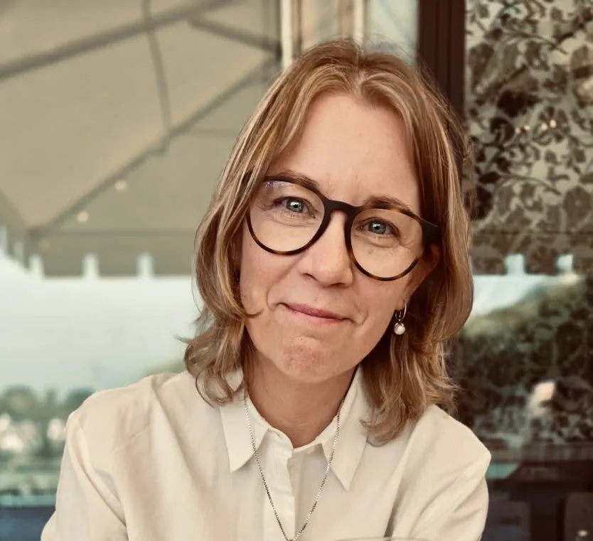 Porträtt av Cecilia Johnsson, doktorand vid avdelningen för arbetsterapi, NVS.