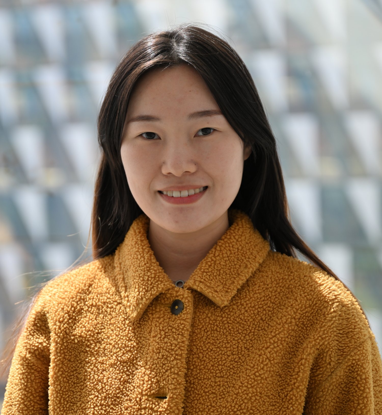 Porträtt föreställande Qiao Yang.