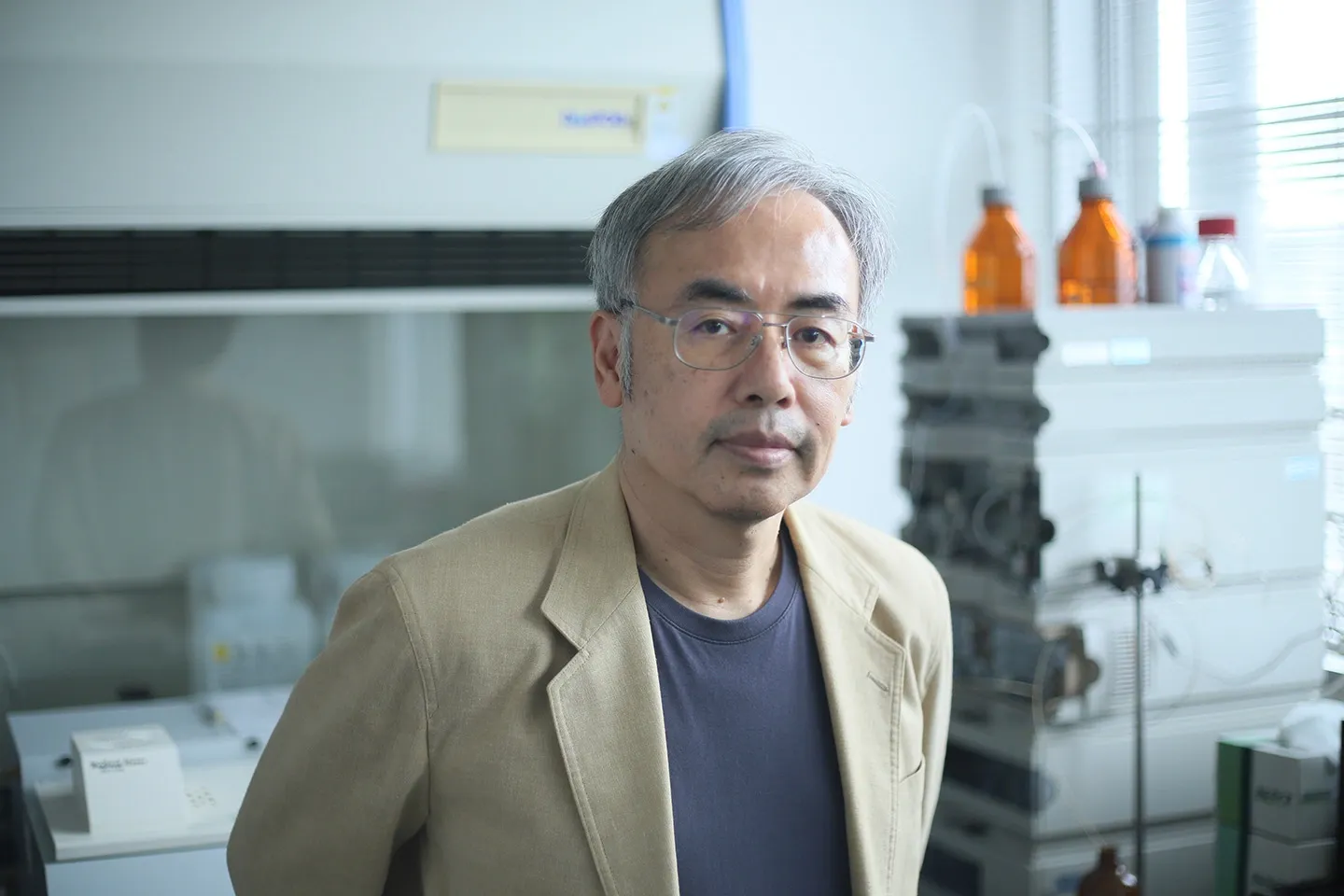 porträtt av Professor Takaomi C. Saido, Laboratory Head vid RIKEN Center for Brain Science.