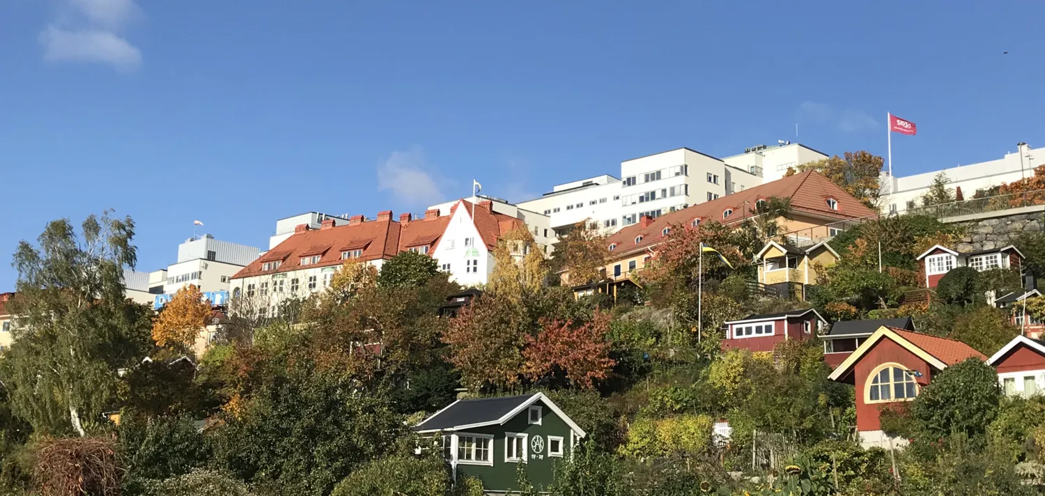 Södersjukhuset autumn