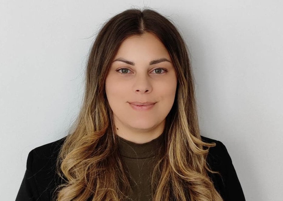 porträtt av Sofia Amerson, doktorand vid avdelningen för fysioterapi, NVS.