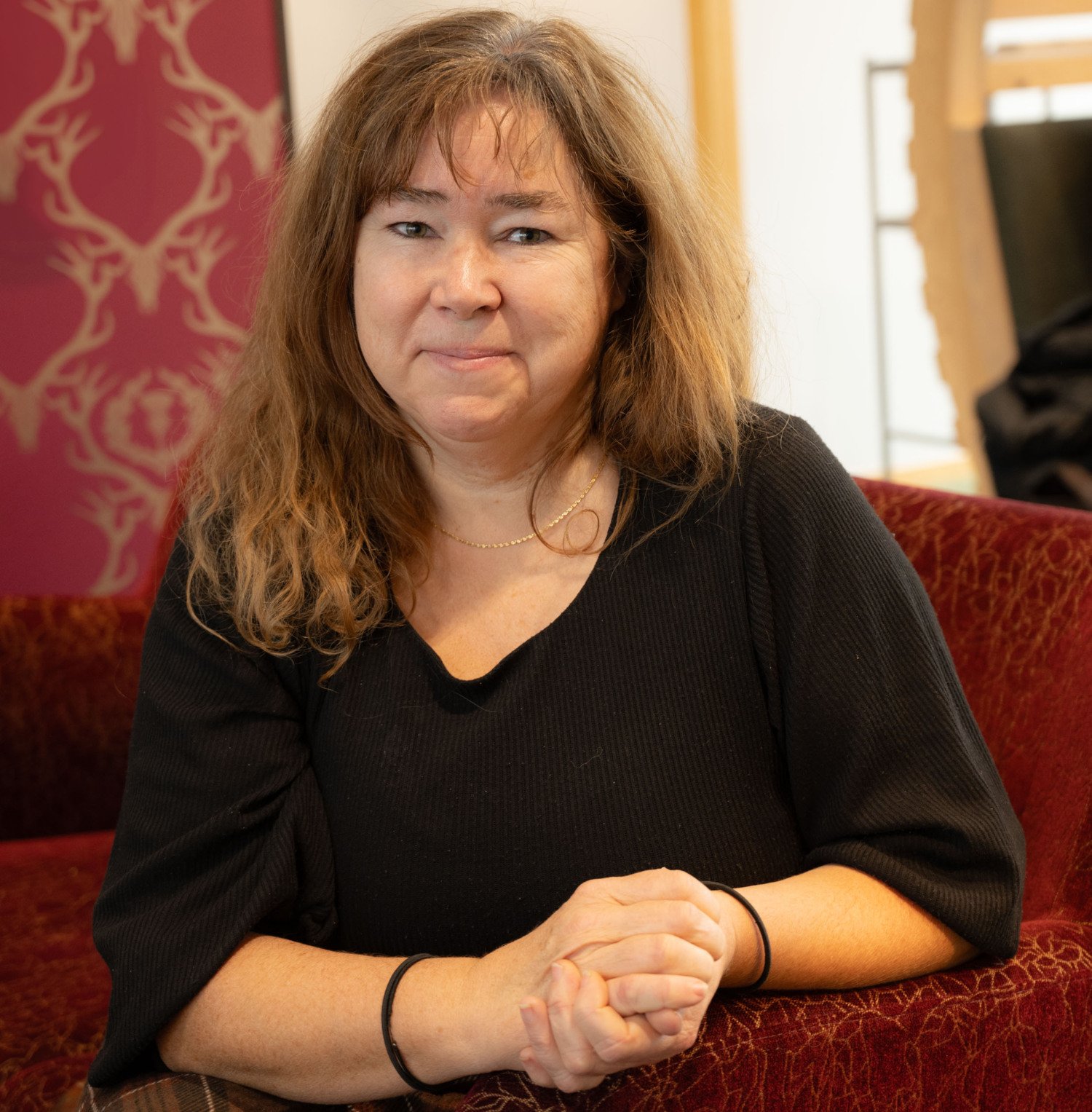 Porträtt av Sofia Vikström, NVS.