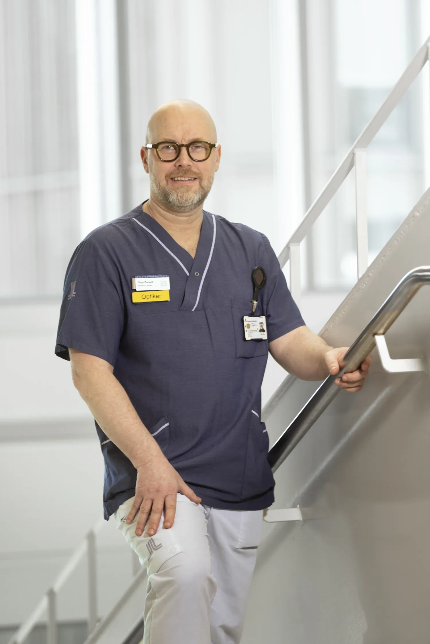 Porträtt av Tony Pansell