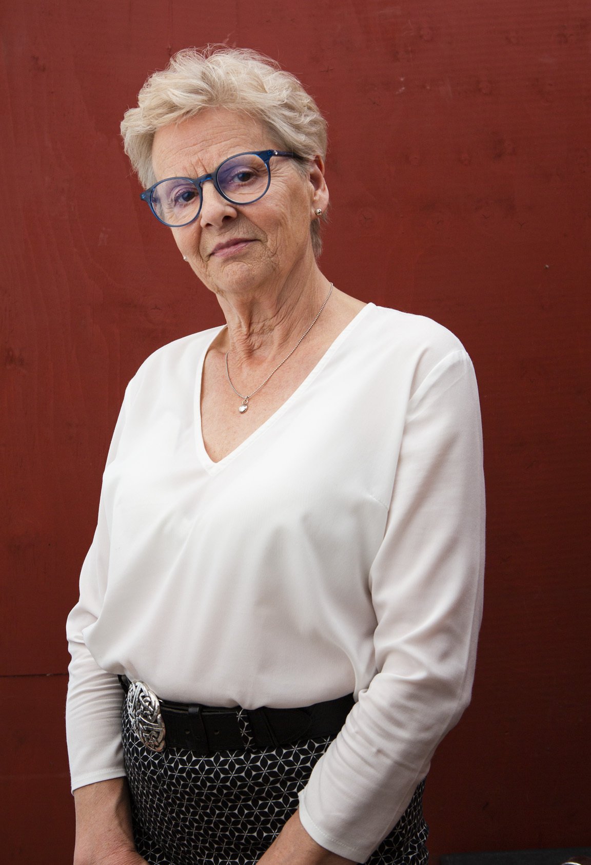 Porträtt av Vera Berg