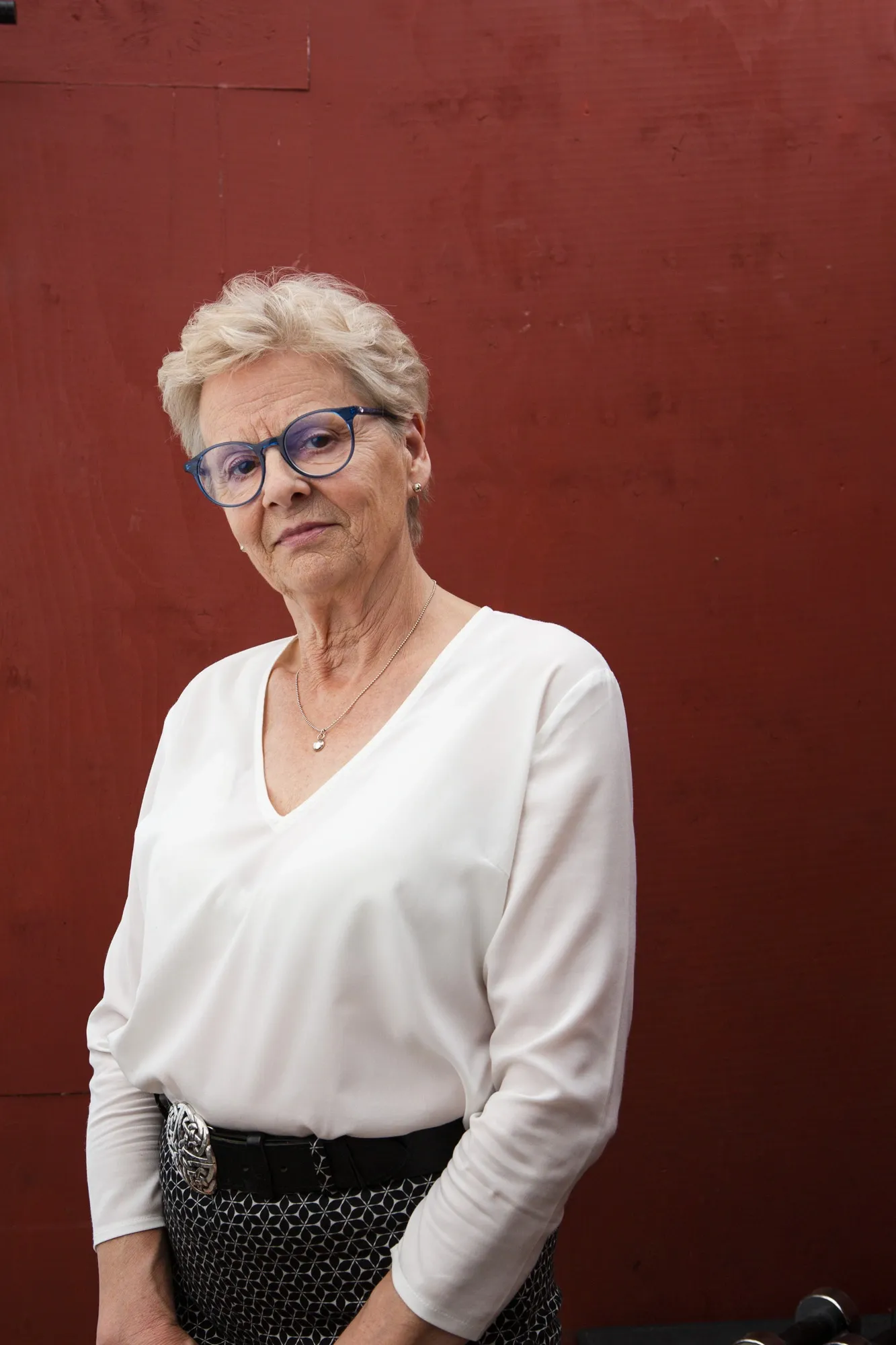 Porträtt av Vera Berg