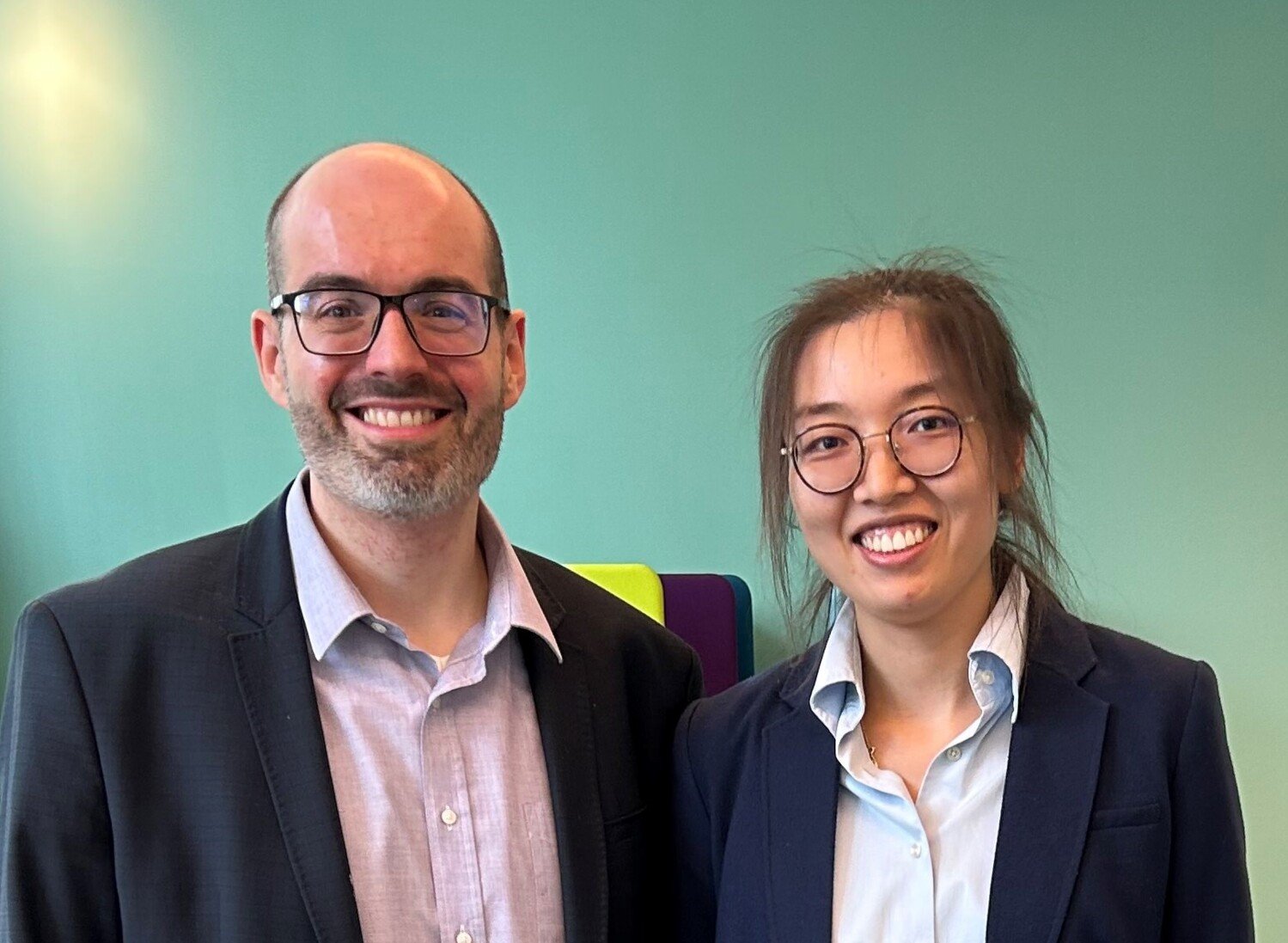 Vicente Pelechano och Yujie Zhang