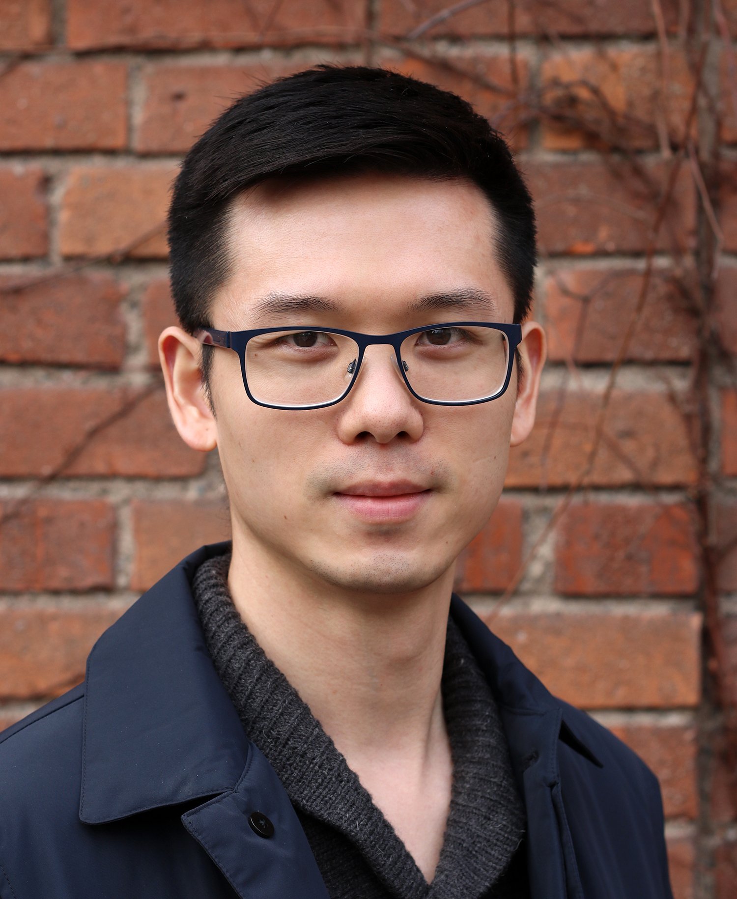 Porträtt av forskaren Yuanhang Yang