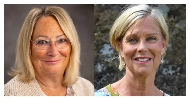 Porträttbilder av Ann Langius-Eklöf och Kay Sundberg