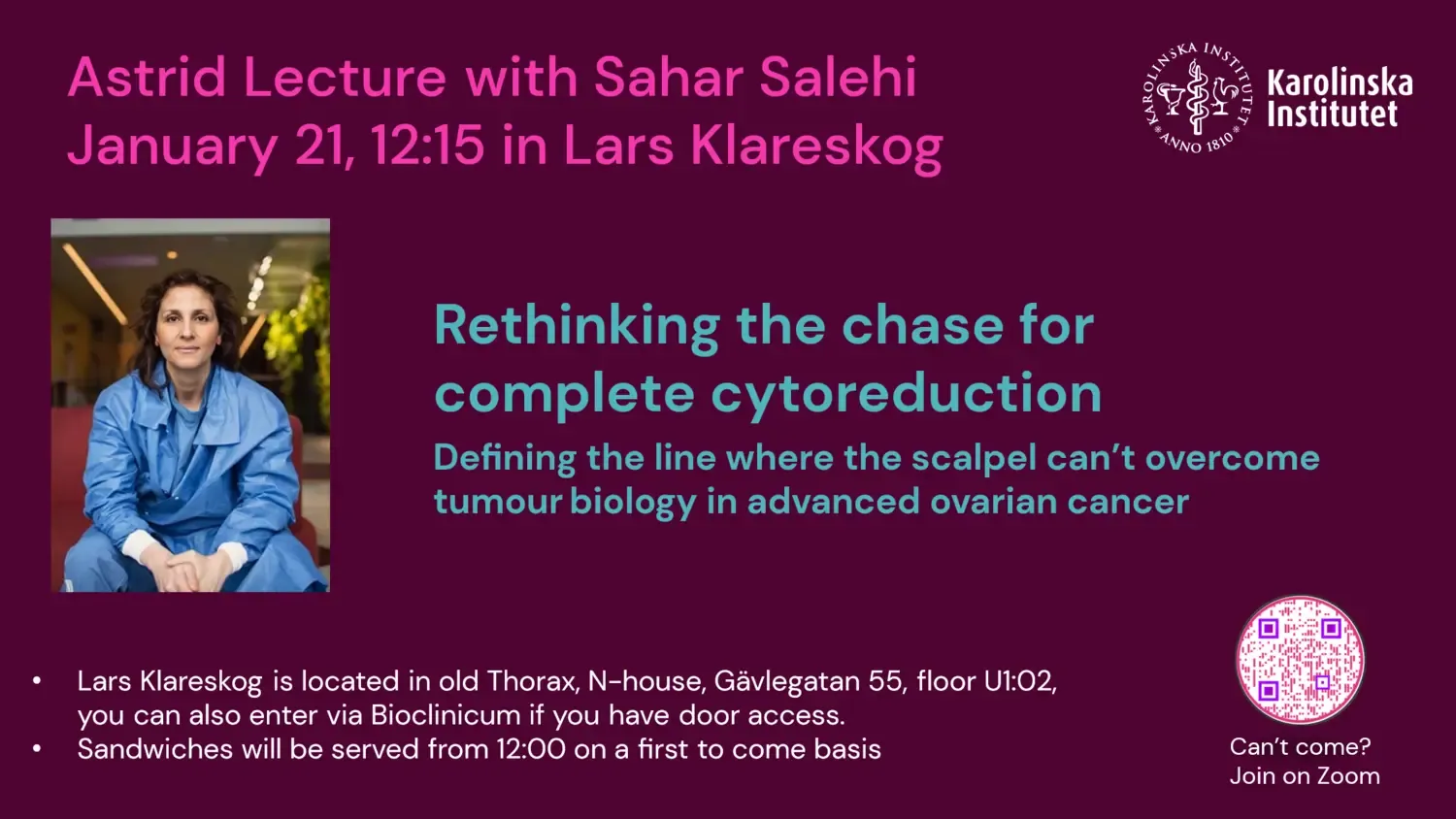 bild på en kvinna på en poster