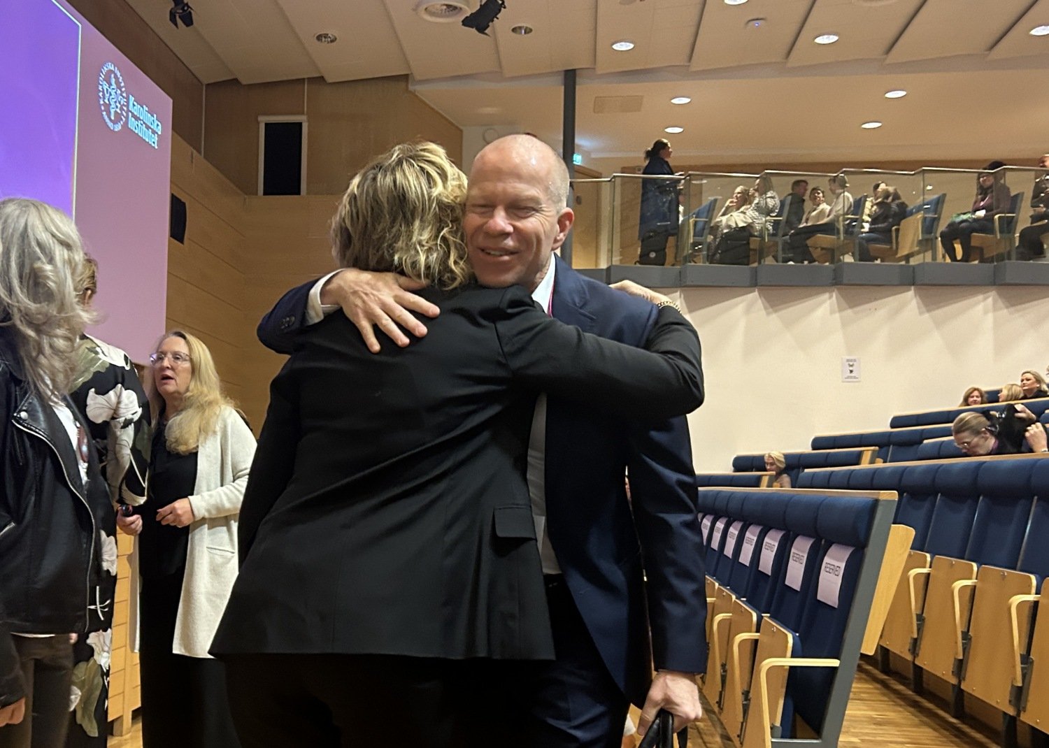 Annika Östman Wernerson och Brian Hodges