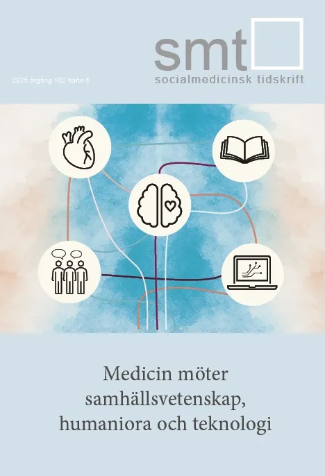 Framsidan på Socialmedicinsk tidskrift Vol 102 Nr 6 2025