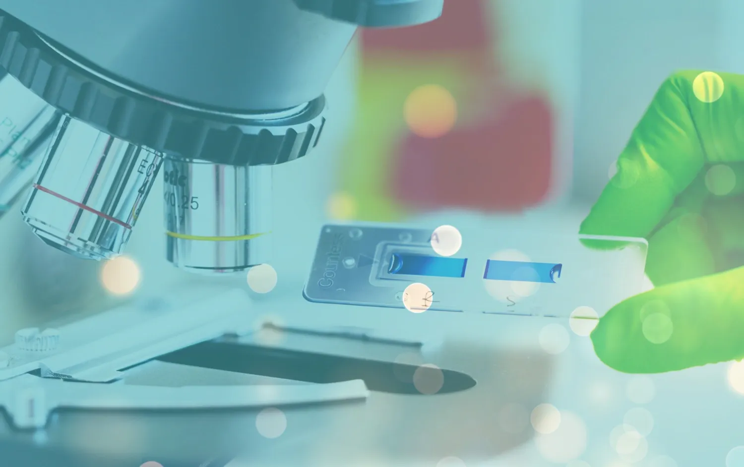 Forskningsbild från labb