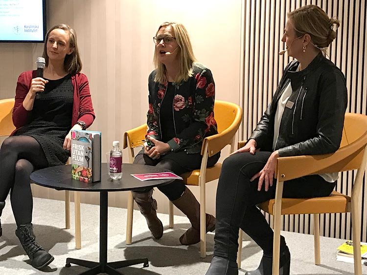 intervju med Maria Ahlsén och Jessica Norrbom om boken Frisk utan Flum