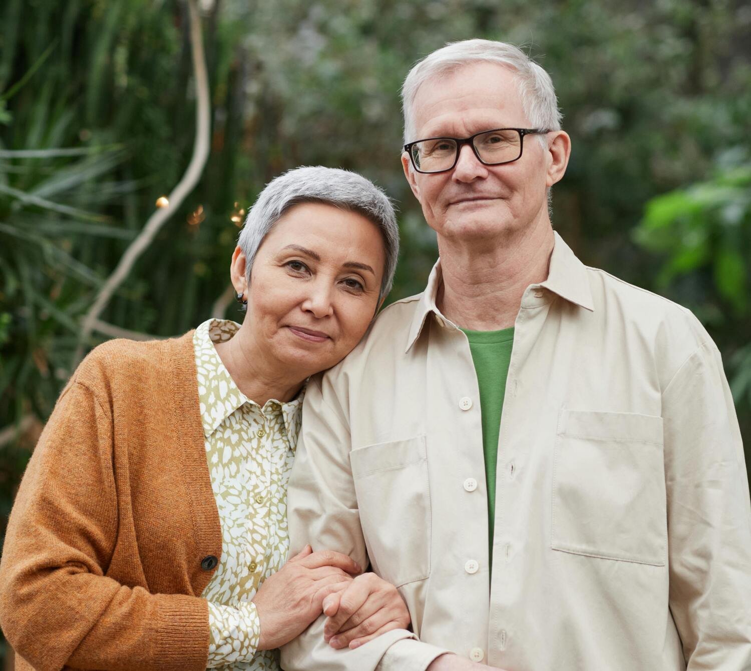 ett medelålders par