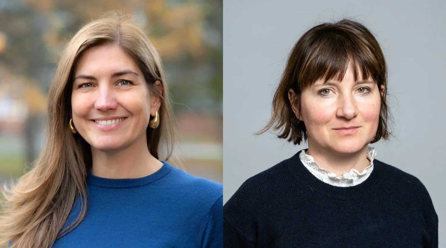 Emma Andersson och Joanna Rorbach