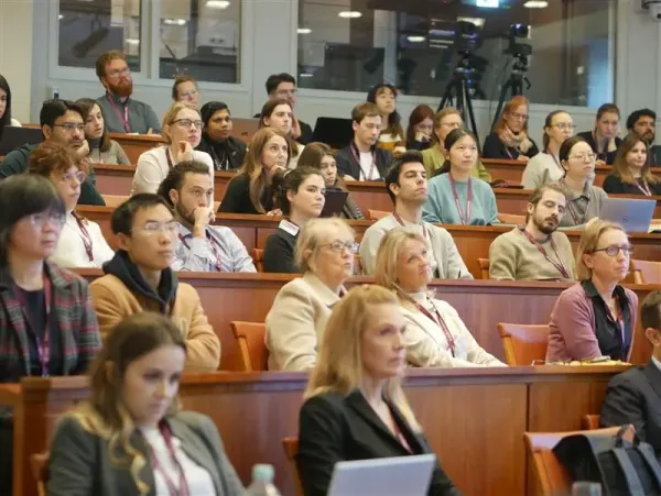 Foton från symposiet, publik.