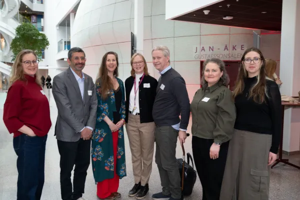 Gruppbild av arrangörer av Hållbarhetsdagen 2026.