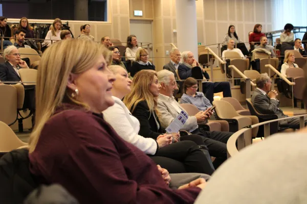 Publik och deltagare.