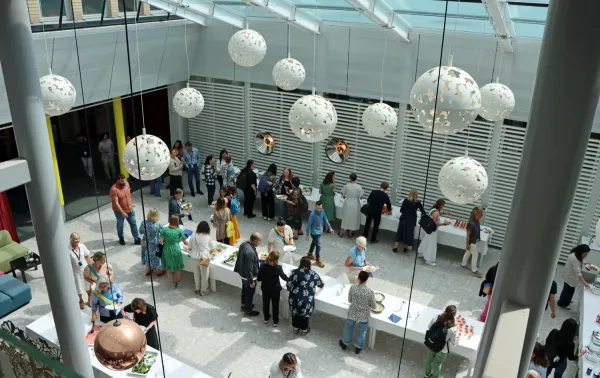 Olika bilder från NVS sommarlunch 2025