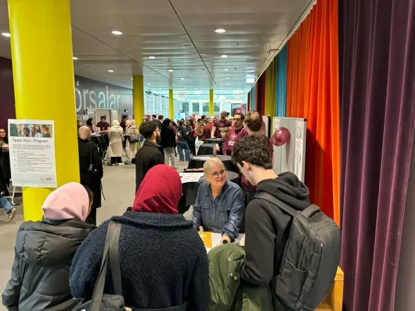 Översiktsbild från öppet hus