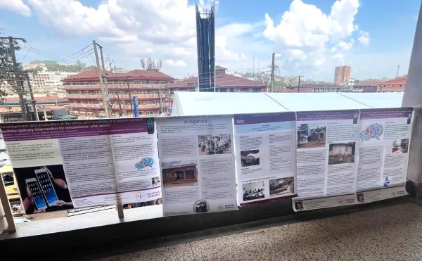 Posterutställning vid Research Dissemination Conference: 20 Years of Collaboration in Stroke Rehabilitation, Uganda november 2025.