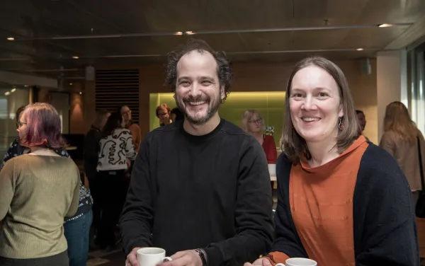 Föreläsare och publik vid NVS FoUK:s kick off i Radissons Waterfront