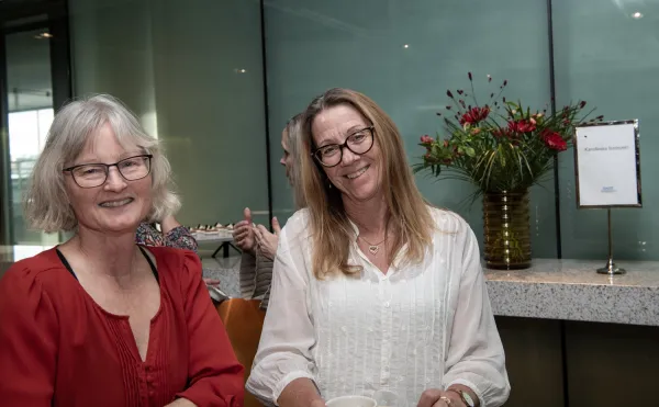 Föreläsare och publik vid NVS FoUK:s kick off i Radissons Waterfront