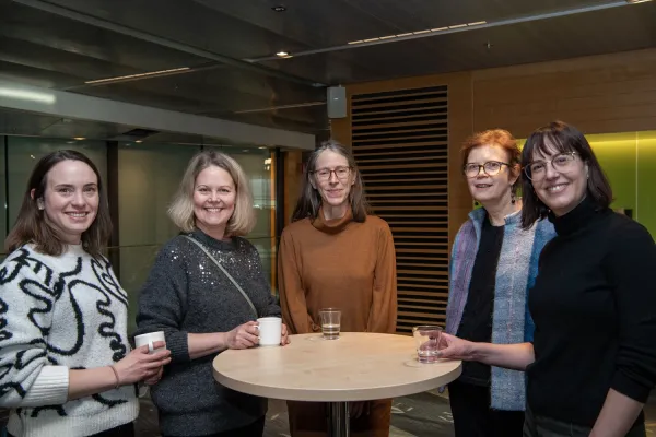 Föreläsare och publik vid NVS FoUK:s kick off i Radissons Waterfront