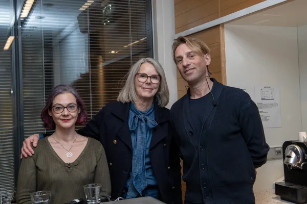 Föreläsare och publik vid NVS FoUK:s kick off i Radissons Waterfront