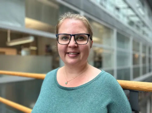 Portrait photo of Emma Fossum, Department of Laboratory Medicine.