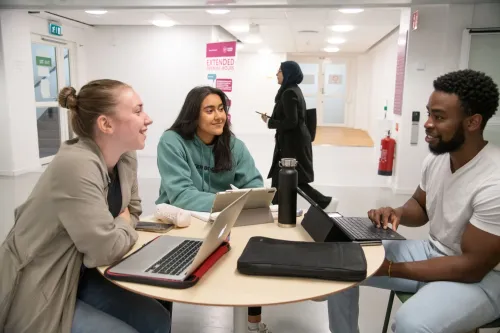Students at KIB
