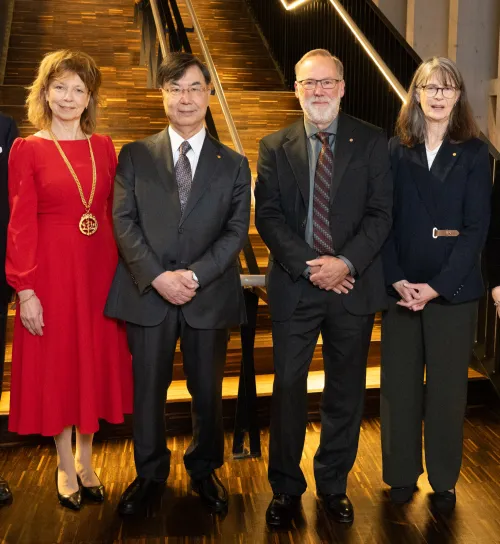 KI's President and this year's Nobel laureates