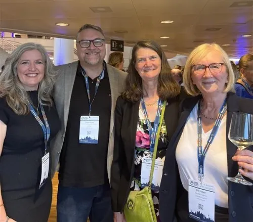 People at AMEE conference 2024.