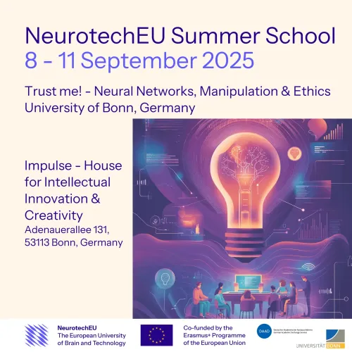 NeurotechEU Summer School 2025 in Bonn