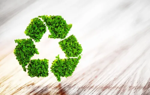 green recycle symbol