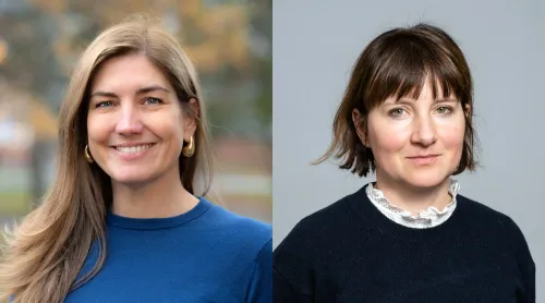 Emma Andersson and Joanna Rorbach